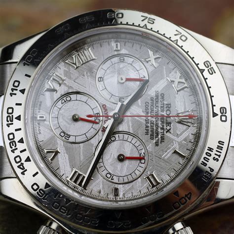 rolex daytona white face review|rolex daytona white gold meteorite.